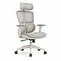 Chaise de bureau ergonomique en tissu polyester avec accoudoirs ajustables