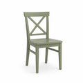 Chaise en bois Vert 80cm
