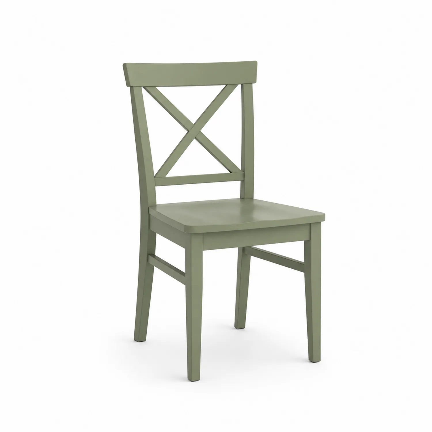 Chaise en bois Vert 80cm
